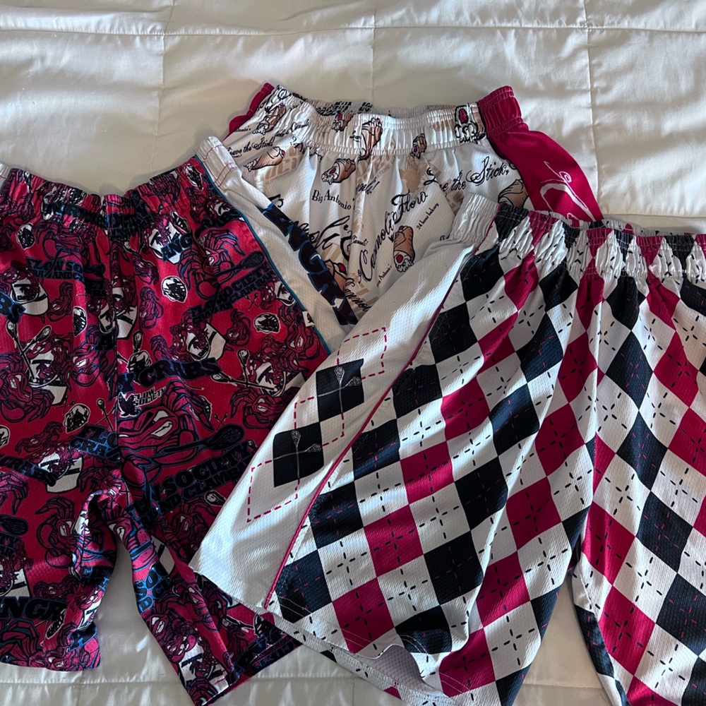 Flow Society Lacrosse Shorts Men's Athletic Shorts Size Small